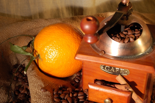 Новогодний кофе: с апельсином и сливками
