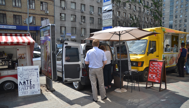 Киевские мобильные кофейни поднимут цены