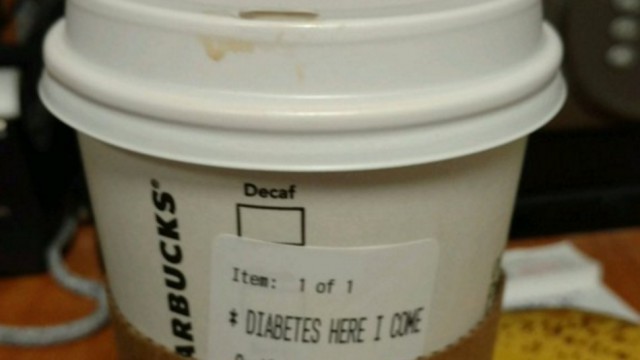 «Старбакс» извинился за надпись о диабете на кофейном стаканчике